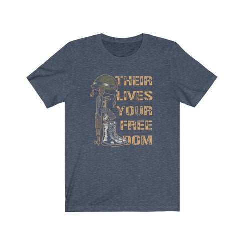 Military Boots Jersey Short Sleeve Tee